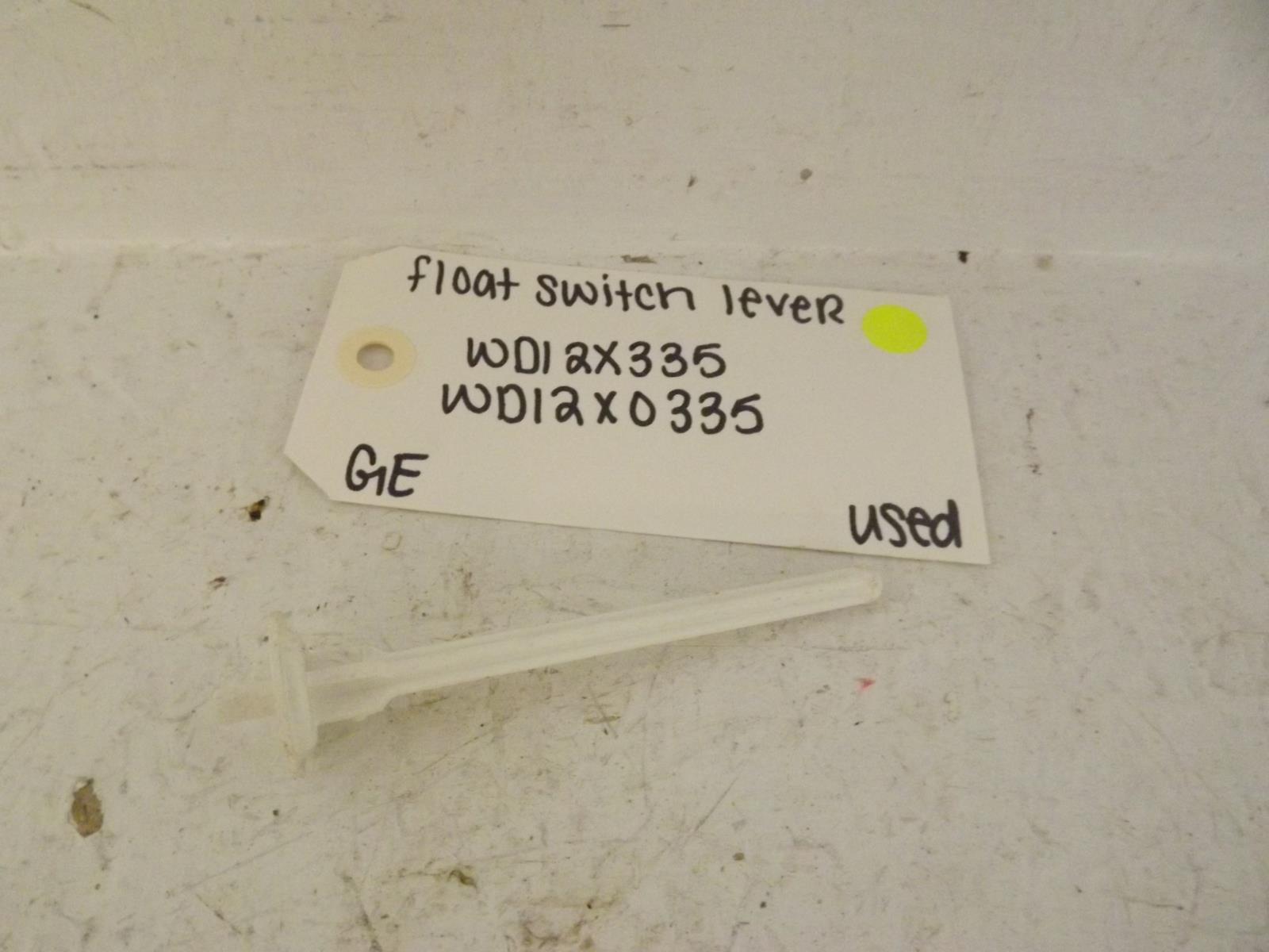GE Dishwasher WD12X335 WD12X0335 Float Switch Lever Used GE Dishwasher WD12X335 WD12X0335 Float Switch Lever Used